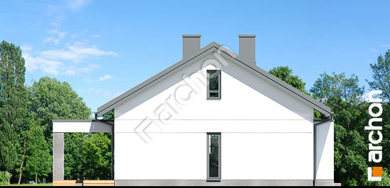 Боковой фасад Дом в овсянницах 3