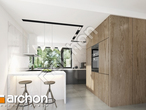 Проект будинку ARCHON+ Будинок у вівсянниці 3 візуалізація кухні 1 від 1