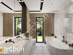 Проект будинку ARCHON+ Будинок у вівсянниці 3 візуалізація ванни (візуалізація 3 від 1)