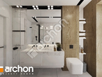 Проект будинку ARCHON+ Будинок у вівсянниці 3 візуалізація ванни (візуалізація 3 від 2)