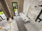 Проект будинку ARCHON+ Будинок у вівсянниці 3 візуалізація ванни (візуалізація 3 від 4)