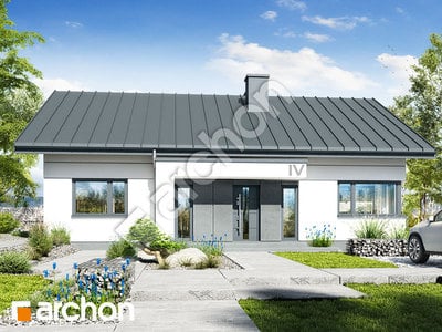 Проект дома ARCHON+ Дом в овсянницах 3 