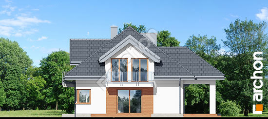 Бочний фасад Будинок в тополях