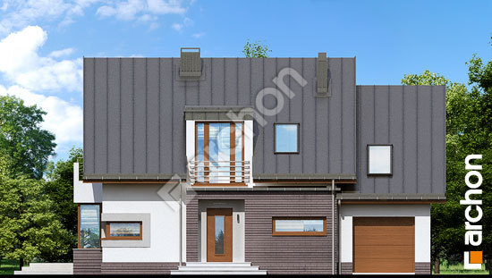 Передний фасад Дом в кардамоне 2 вер.2