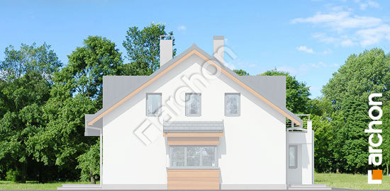 Бочний фасад Будинок в клематисах 8 (Б) вер. 3