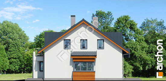 Боковой фасад Дом в клематисах 8 (Б) вер.3