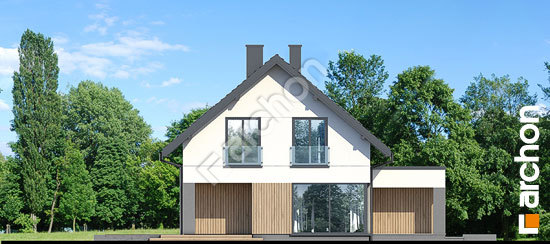 Бочний фасад Будинок в трибулах