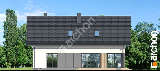 Дворовой фасад Дом в трибулах