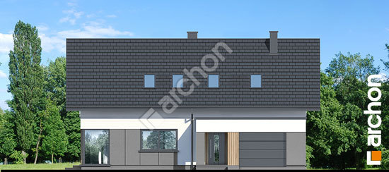 Передній фасад Будинок в трибулах