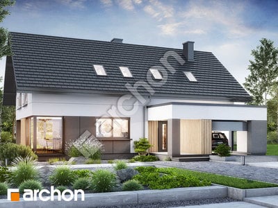 Проєкт будинку ARCHON+ Будинок в трибулах 