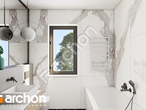 Проект будинку ARCHON+ Будинок в рівіях 3 (ГР2) візуалізація ванни (візуалізація 3 від 2)