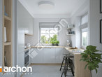 Проект дома ARCHON+ Дом в очанке (Г2Н) визуализация кухни 1 вид 1
