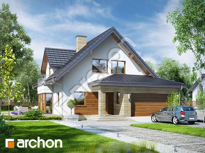 Проєкт будинку ARCHON+ Будинок в очанці (Г2Н) 