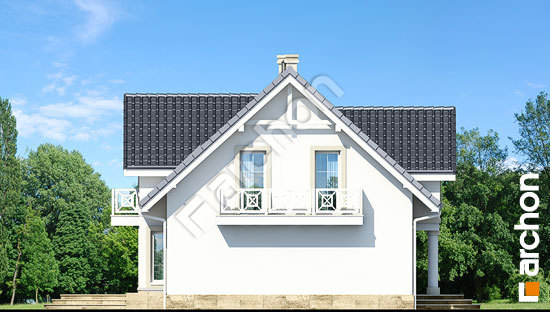 Бочний фасад Будинок в мірабеллі (П)