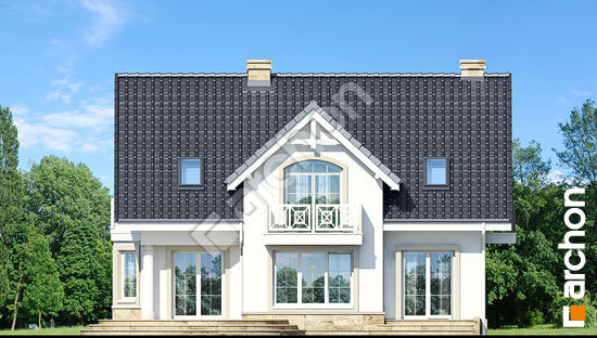 Дворовий фасад Будинок в мірабеллі (П)