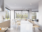 Проект будинку ARCHON+ Будинок в підсніжниках 4 візуалізація кухні 1 від 3