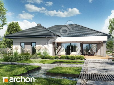 Проект дома ARCHON+ Дом в подснежниках 4 