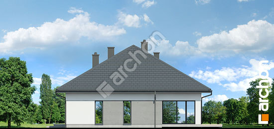 Дворовой фасад Дом в нигеллах 3 (Г2)