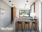 Проект будинку ARCHON+ Будинок в нігеллах 3 (Г2) візуалізація кухні 1 від 1