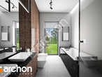 Проект будинку ARCHON+ Будинок в нігеллах 3 (Г2) візуалізація ванни (візуалізація 3 від 1)