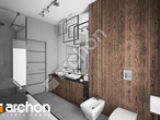 Проект будинку ARCHON+ Будинок в нігеллах 3 (Г2) візуалізація ванни (візуалізація 3 від 3)