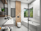 Проект дома ARCHON+ Дом в лещиновнике (Т) визуализация ванной (визуализация 3 вид 1)