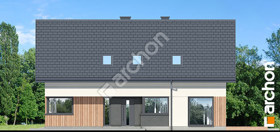 Боковой фасад Дом в лиголях 2