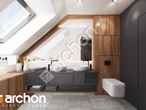 Проект будинку ARCHON+ Будинок в ліголях 2 візуалізація ванни (візуалізація 3 від 1)
