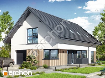 Проект дома ARCHON+ Дом в лиголях 2 