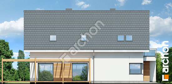 Бочний фасад Будинок в амбуранах 2 (Г2)