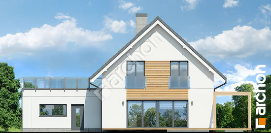 Дворовий фасад Будинок в амбуранах 2 (Г2)