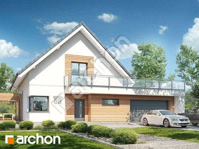 Проєкт будинку ARCHON+ Будинок в амбуранах 2 (Г2) 