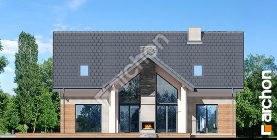 Дворовий фасад Будинок під софорою 3