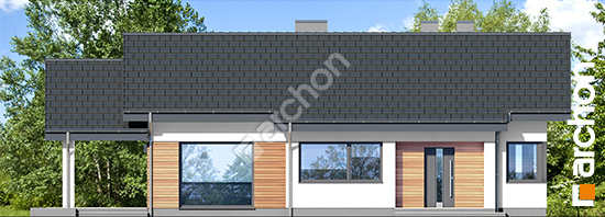 Передній фасад Будинок в галах 6