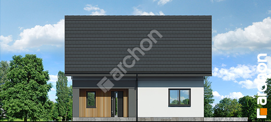 Передній фасад Будинок в малинівці 11 (Е) ВДЕ