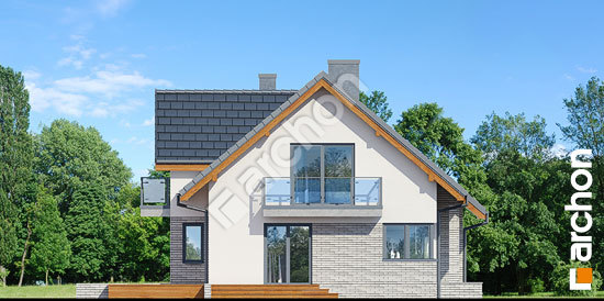 Бочний фасад Будинок під лічі 5