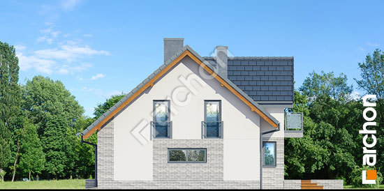 Бочний фасад Будинок під лічі 5