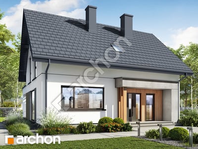 Проект дома ARCHON+ Дом в диком винограде 3 