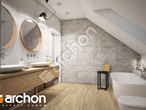 Проект дома ARCHON+ Дом в кортландах (Г2П) визуализация ванной (визуализация 3 вид 3)
