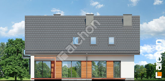 Дворовой фасад Дом в дицентрах