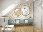 Проект дома ARCHON+ Дом в дицентрах визуализация ванной (визуализация 3 вид 1)