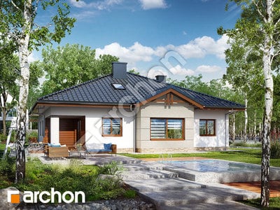 Проект будинку ARCHON+ Будинок в джонагольдах 2 (Т) Вид 2