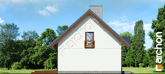 Бочний фасад Будинок в брусниці (Б) вер.3