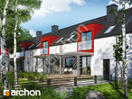 Проект будинку ARCHON+ Будинок в цикламенах 3 (P) вер.3 стилізація 6
