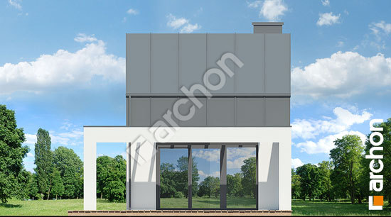 Боковой фасад Летний домик в крокусах 4