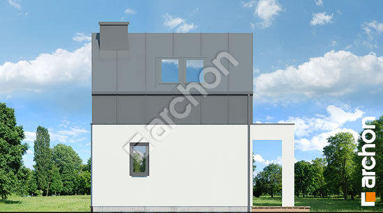 Боковой фасад Летний домик в крокусах 4