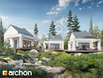 Проєкт будинку ARCHON+ Літній будиночок в крокусах 4 