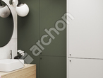Проект дома ARCHON+ Летний домик в крокусах 4 визуализация ванной (визуализация 3 вид 2)