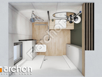 Проект будинку ARCHON+ Літній будиночок в крокусах 4 візуалізація ванни (візуалізація 3 від 4)