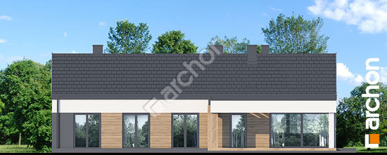 Дворовий фасад Будинок в ялівці 3 (Г2)